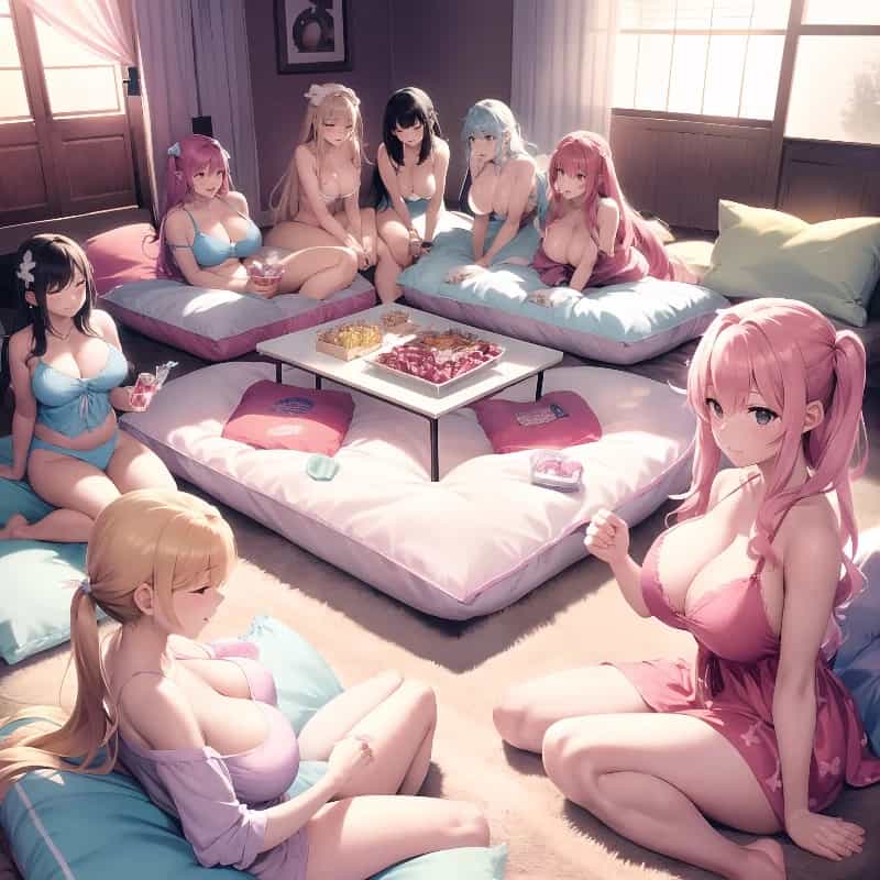 Sleepover By Misterpickleman